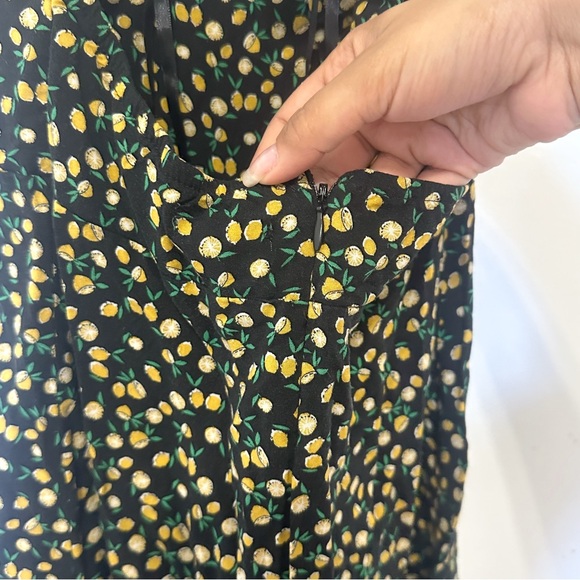 LEMON PRINT MINI DRESS - Picture 8 of 8
